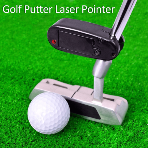 Black Golf Laser Pointer Putter