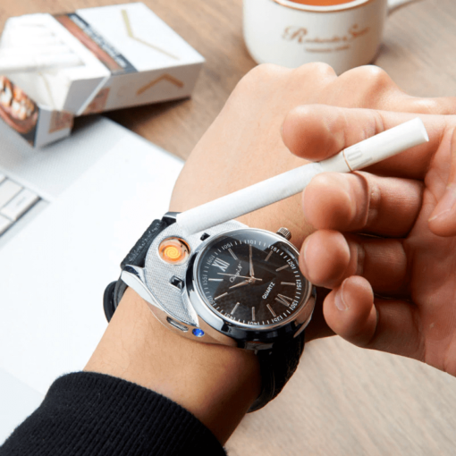 Rechargeable USB Lighter Watch - Image 2