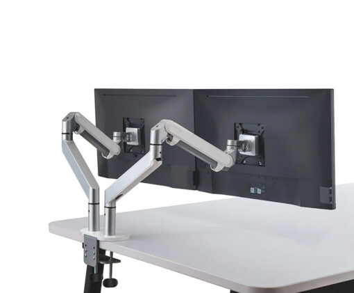 Dual Arm Monitor Mount Desk
