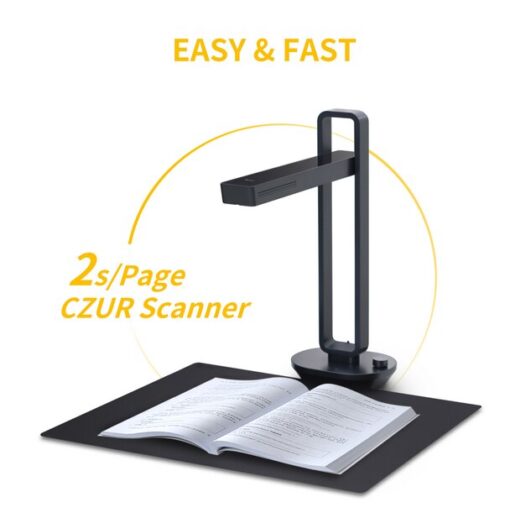 Book Document Scanner Foldable 14MP - Image 2