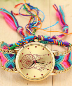 The Handmade Friendship Bracelet Watch