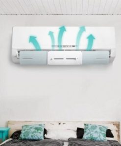 Air conditioner deflector